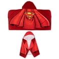 thumbnail image 1 of Toalla con capucha Franco Superman DC Comics Cape Kids, 1 of 7