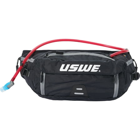 USWE 2064101 Zulo 6 Vented Hydration Hip Pack - Black