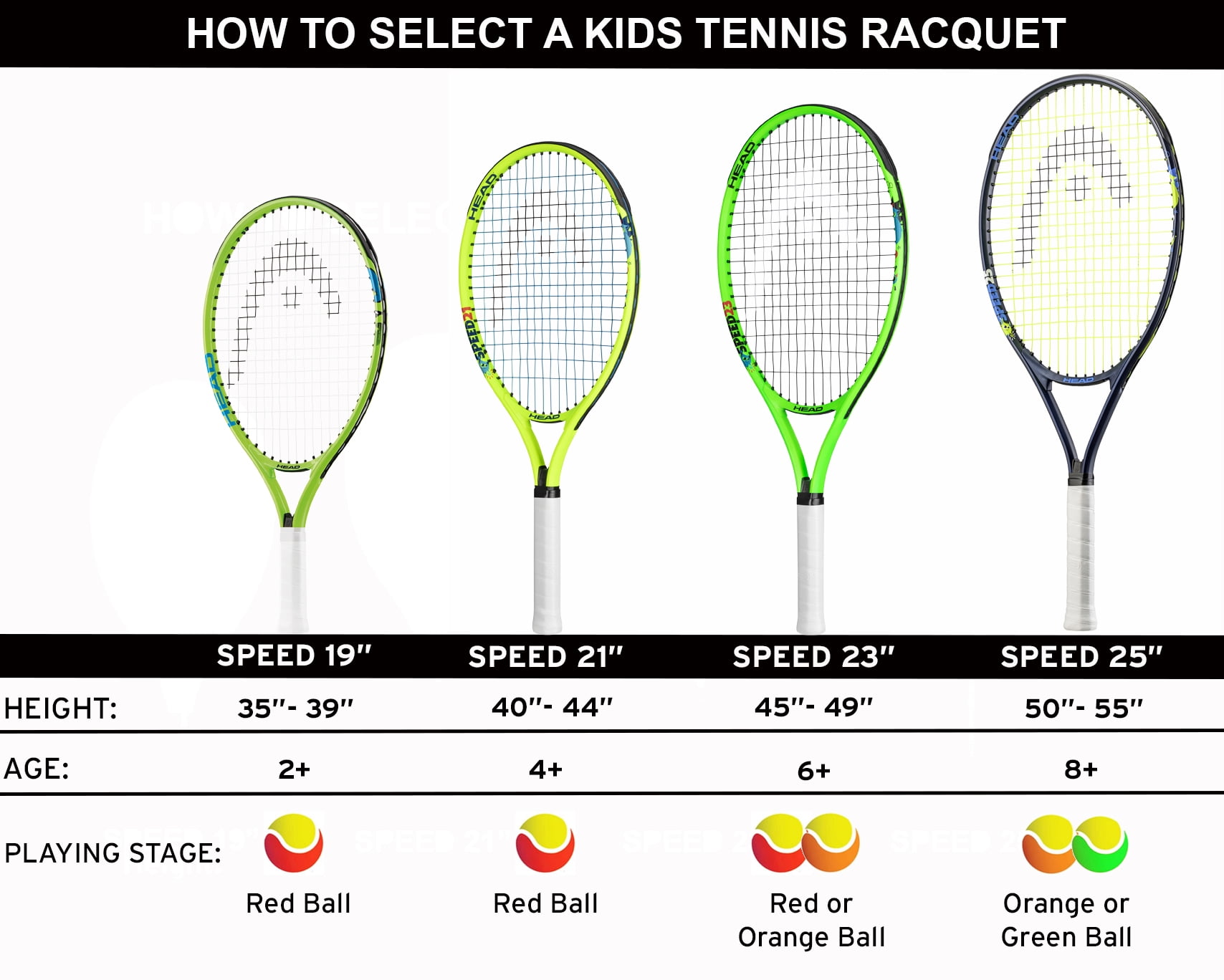 52 ADA JR Size Tennis Racket