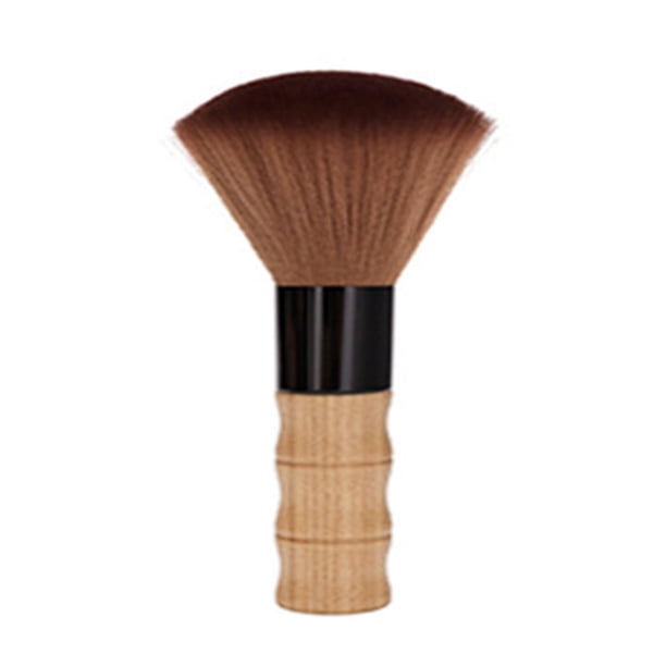 Cepillo de cuello para cortar el cabello de 6 pulgadas con cerdas sintéticas, versátil, liviano, Estilo F