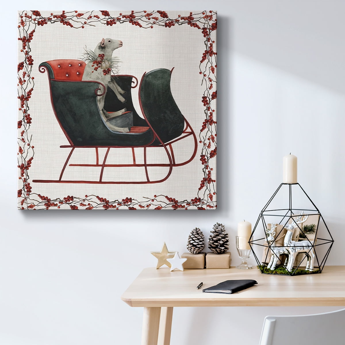 A Farmer's Christmas Collection A- Gallery Wrapped Canvas