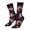 3 Black, variant on Leopard Print Print Adult Socks for Men & Women,Calf Socks, Ankle Socks,Boots Socks,Breathable Casual Sock,Unisex Crew Socks