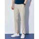 thumbnail image 2 of Pantalones caqui de sastrería social de talla grande para hombre, pantalones ajustados para hombre de negocios, pantalones de lujo trenzados, moda de licra, pantalones holgados, 2 of 5