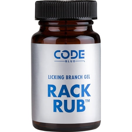 Code Blue Scrape Mate - Rack Rub Gel, Forehead and preorbital gland scent for stimulating rub activity on existing or mock licking branches By Code Blue Ship from US