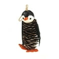 thumbnail image 1 of Pine Cone Penguin Animal Holiday Winter Ornament, Black, 3-1/2-Inch, 1 of 1