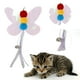 thumbnail image 3 of 2 piezas de varita para gatos, repuestos para varitas interactivas de mascotas, accesorios de recarga para gatos, mariposa, 3 of 7