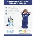 thumbnail image 2 of Conjunto de atuendo Bluey, camiseta vintage Wash 3T para niños pequeños, 2 of 7