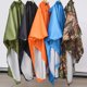 thumbnail image 4 of Poncho de lluvia impermeable, capa de lluvia para exteriores para hombres y mujeres, poncho de lluvia con bolsillos impermeables y rayas reflectantes para acampar, hacer caminatas, 4 of 5