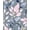 Grey Pink, variant on Pink Leaf Peel and Stick Wallpaper Boho Blue Contact Paper Yellow Floral Grey Wall Mural for Bedroom Bathroom Vinyl Waterproof Self Adhesive Removable Renter Dorm Wall Paper 17.5" x 118"