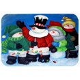 thumbnail image 1 of The Light Brigade Snowman Kitchen & Bath Mat, 20 x 30, 1 of 1