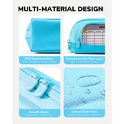 Four Candies Cute Pencil Case, Magnetic Design Pencil Pouch Blue