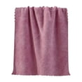 thumbnail image 2 of Velvet Face Towel Set - Ultra Soft & Absorbent 30x60cm (12x24in) for Gentle Cleansing - 12 Colors (Beige/Purple/Gray) - Makeup Remover & Spa Towel paste color, 2 of 4