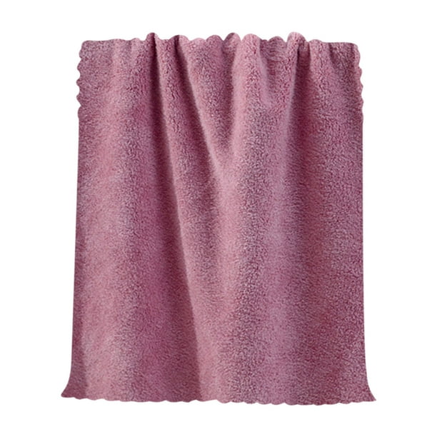 Toalla de terciopelo Toalla facial lisa Toalla facial suave y absorbente Toalla facial Ah