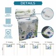 thumbnail image 6 of Watercolor Foral Table Runner 90 Inches, Spring Flowers Butterflies Leaves Plants Bed Runner Dresser Scarves Tabletop for Indoor Outdoor Parties/Ceremony/Banquet, 13" x 90", 6 of 9
