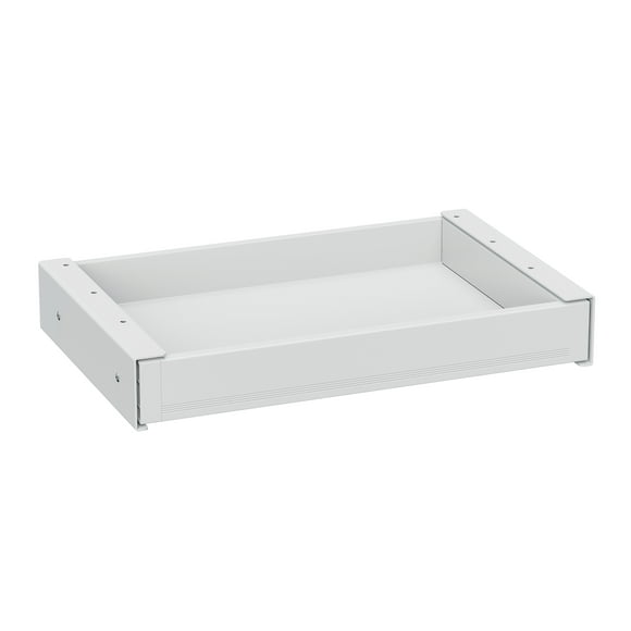 Uplite Under Desk Storage Drawer Ultra Slim Pull-Out Organizer - White
