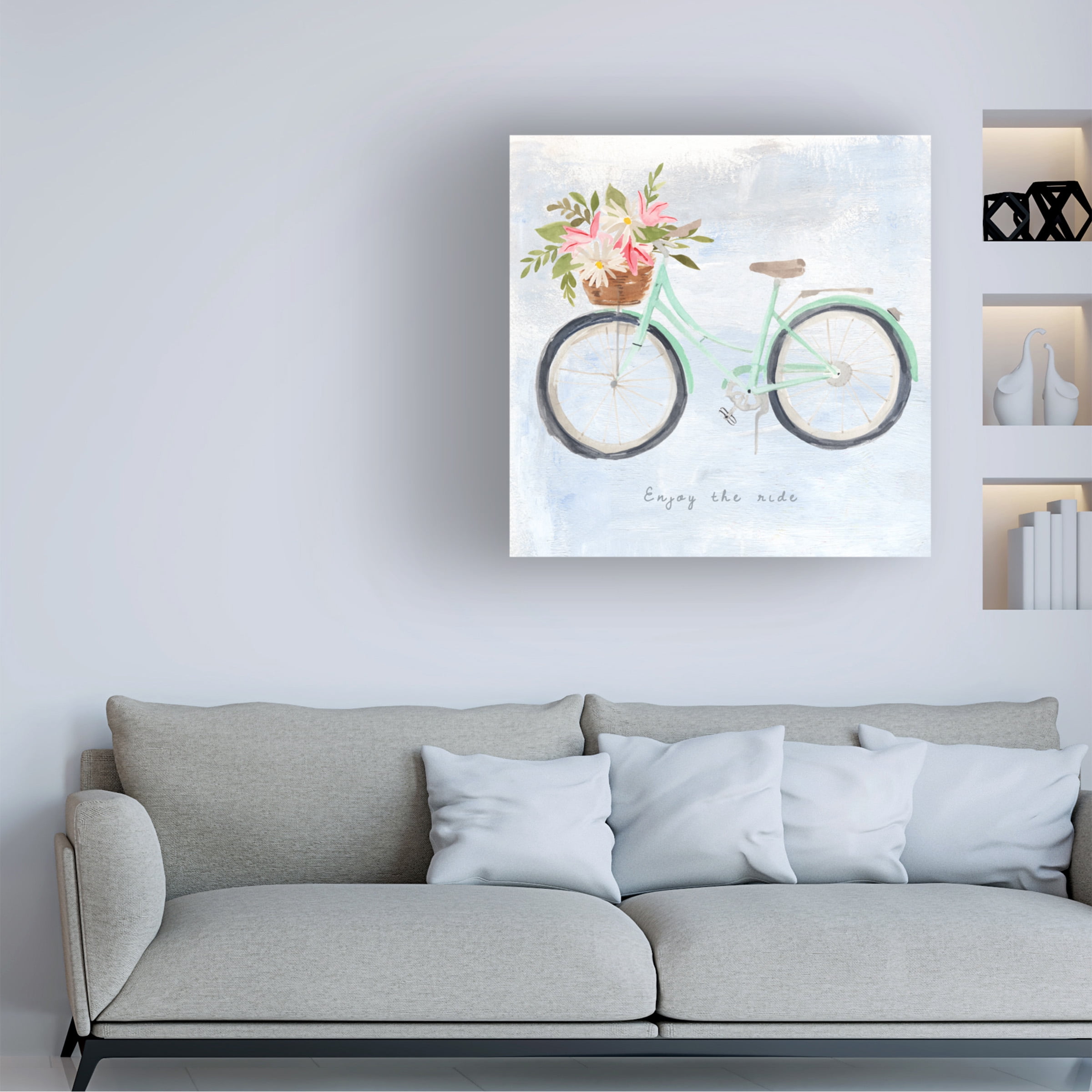 Annie Warren 'Enjoy the Ride I' Canvas Art
