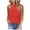 Red, variant on JGGSPWM Women Sleeveless Tops Basic Summer Casual Vest Halter Neck Tank Tops Zipper Back Tshirts Solid Shirts Racer Back Tees Red L
