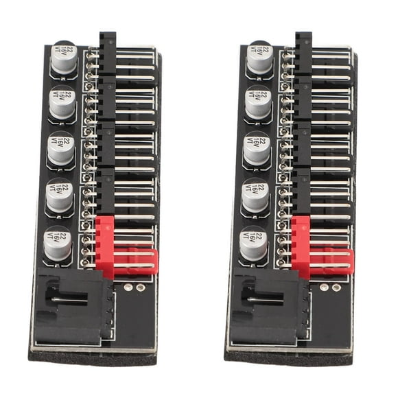 PWM Fan Hub, Chassis Fan Hub Stable Connection for Motherboard