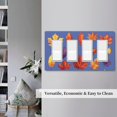 thumbnail image 5 of Maple Leafs Switch Cover Decorative Wall Plate / 4-Gang Screwless / Standard Size 4.5x8 in, 5 of 5