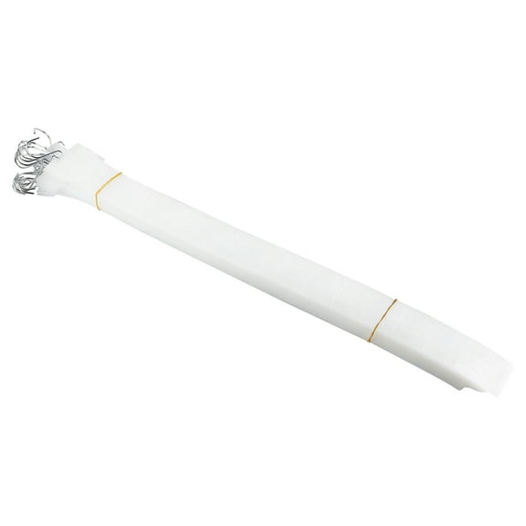 20 Pcs Hanging Strip Merchandise Strap Merchandising Clip Display Strips Plastic Merchandise Strip