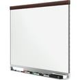 thumbnail image 2 of Quartet Prestige 2 DuraMax Porcelain Magnetic Whiteboard, 3' x 2', Mahogany Finish Frame, 2 of 7