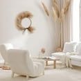 thumbnail image 6 of Artificial Pampas Grass Wreath Bohemian Home Door Hanging Wreath, 6 of 6