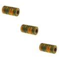 thumbnail image 2 of Justharion 150D 1mm Rainbow Color Flat Waxed Thread Leather Stitching Sewing Craft Style A 3Set, 2 of 6