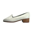 thumbnail image 3 of PEERAGE Tia Women's Wide Width Casual Leather Shoes BEIGE 7.5, 3 of 6