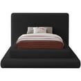 thumbnail image 3 of Meridian Furniture Dane Black Teddy Fabric Twin Bed, 3 of 9