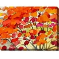 thumbnail image 2 of Outdoor Living and Style Orange and Red Blaze Outdoor Canvas Rectangular Wall Art Decor 30" x 40", 2 of 2
