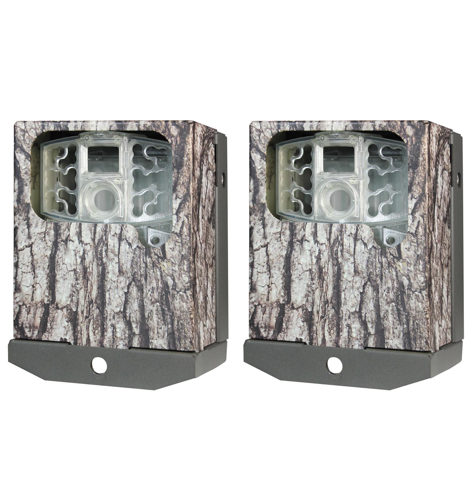 (2) MOULTRIE MSeries Mini Trail Game Gen 2 Camera Security Boxes MCA