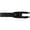 Black, variant on Easton Compound G Nocks Black Large Groove 12 Pk.