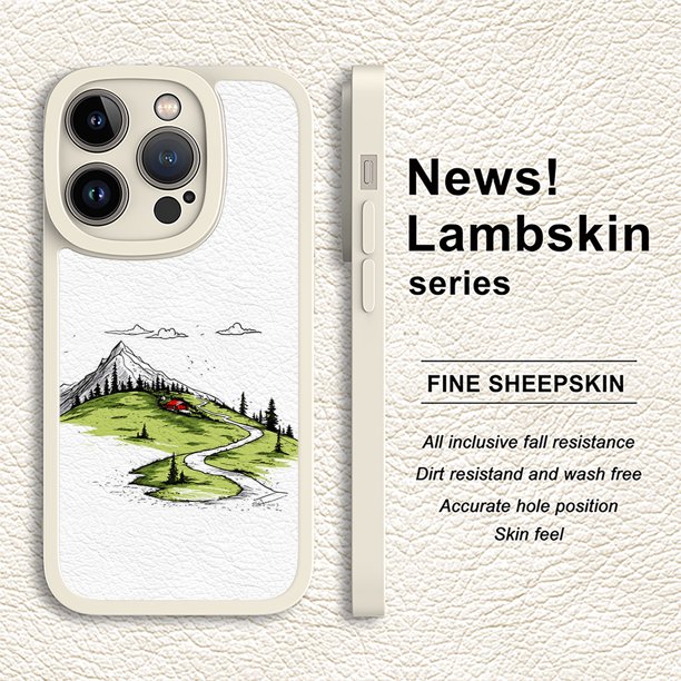 Manténgase a la moda y mantenga su iPhone seguro con una funda de goma TPU con estampado de dibujos animados para teléfono