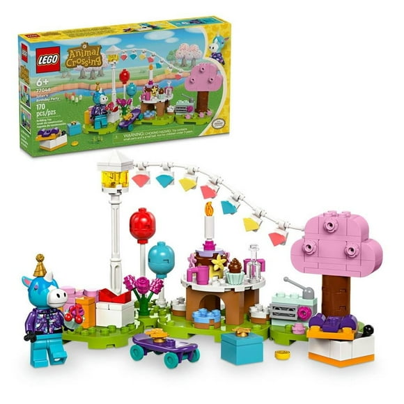 Set LEGO Animal Crossing Fiesta de cumpleaños de Azulino