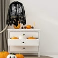thumbnail image 5 of Ensembles de Décorations d'Halloween Nappe d'Halloween Chauve-Souris Effrayante Toile d'Araignée Dentelle 4 Pcs, 5 of 5