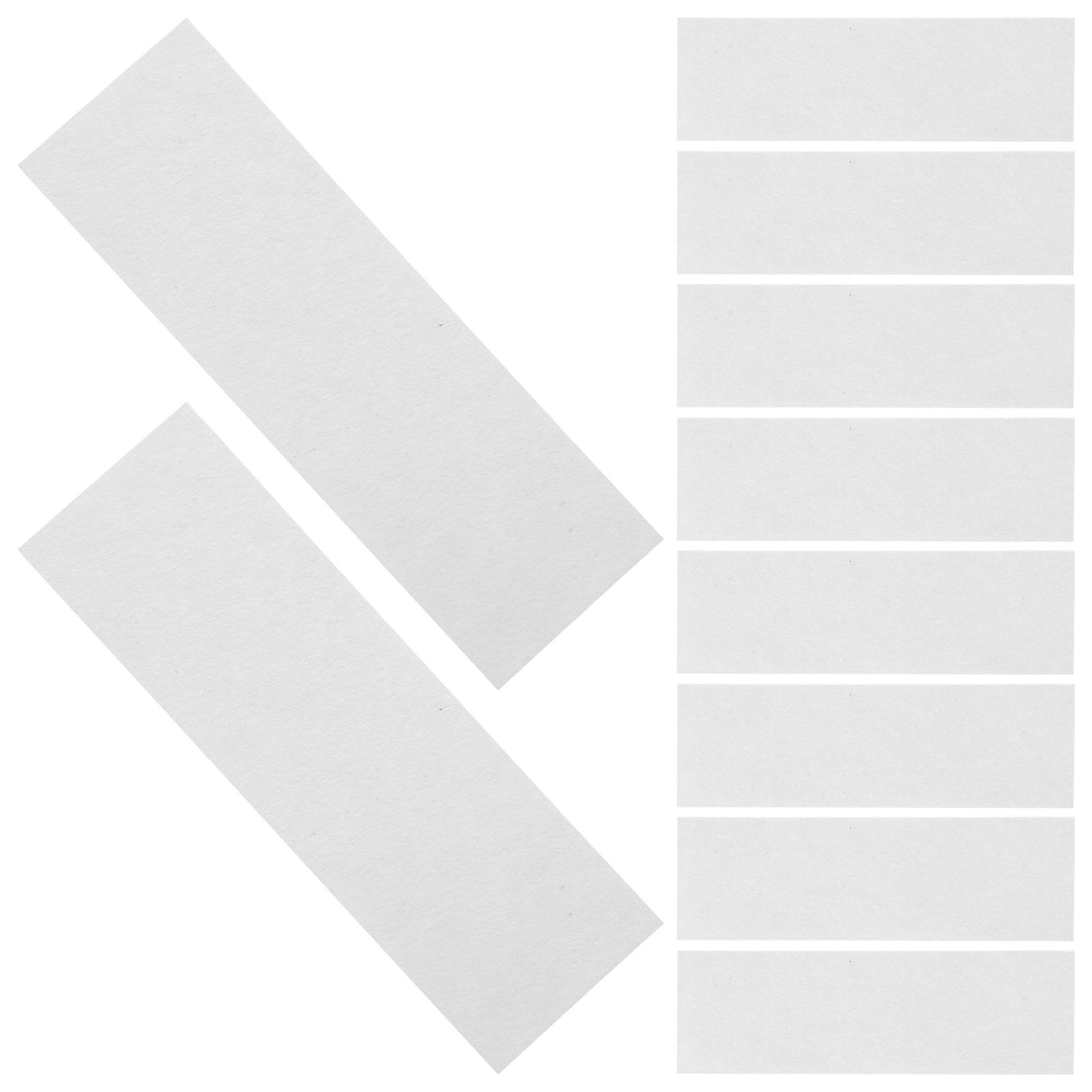HOMEMAXS 100 Sheets Science Experiment Paper Strip Laboratory Absorbent