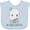 AE-Light Blue, variant on My Uncle Loves Me Cute Elephant Boys or Girls Baby Bib