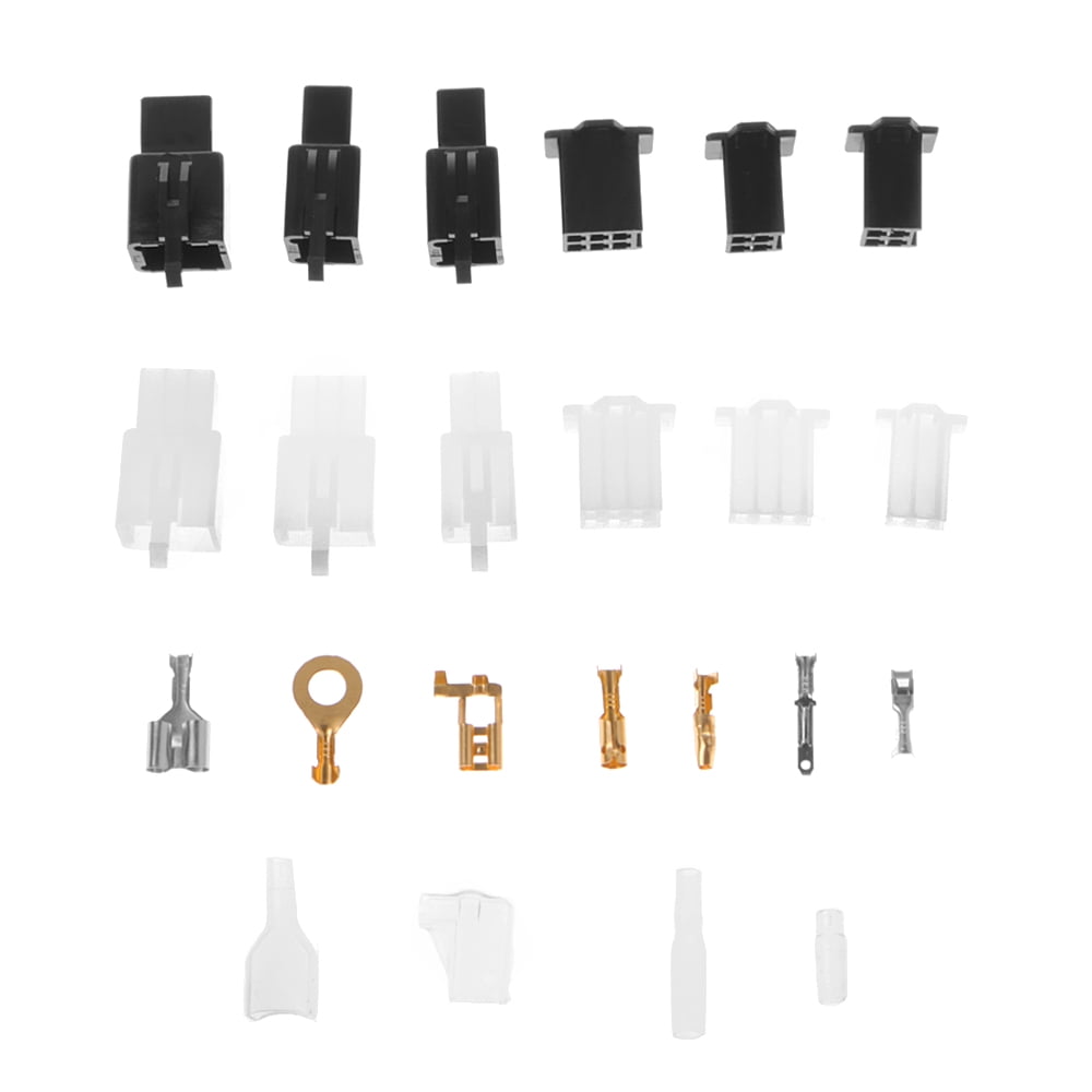144pcs 2.8mm Electrical Connector Automotive Motorcycle Brass Bullet Connecto…