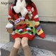 thumbnail image 2 of Suéteres Neploe sencillos y elegantes de estilo coreano para uso diario, ropa de calle, holgados, estilo occidental, para Navidad, estilo vintage, cálidos, gruesos y dulces, 2 of 4