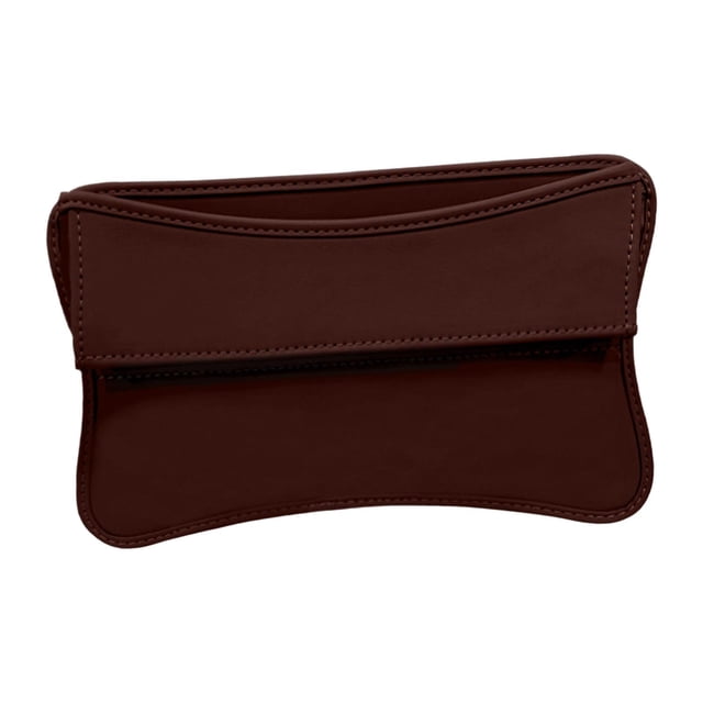 Organizador de relleno para asiento de coche, multifuncional, universal, con bolsillo para asiento de coche. Burdeos