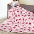 thumbnail image 6 of Sikiie Cute Pig Nose Ultra-Soft Micro flannel Blanket Luxury All Seasons Warm Blanket for Bedding Sofa and Travel (4 sizes)-50"x40", 6 of 7