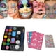 thumbnail image 5 of Pintura facial, pintura corporal, pincel para pigmentos, polvo brillante, Kit de herramientas cosméticas DIY para niños, 5 of 8
