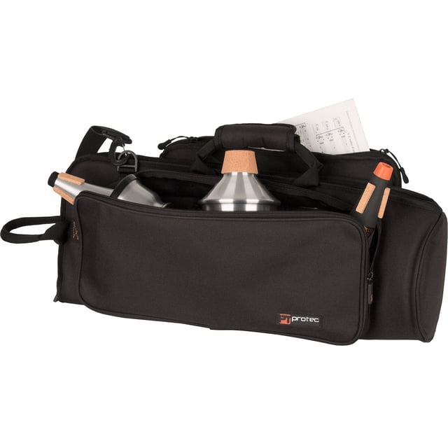 Protec C238X Sac de Concert Explorateur de Trompettes avec Partitions et Poche de Rangement Silencieuse