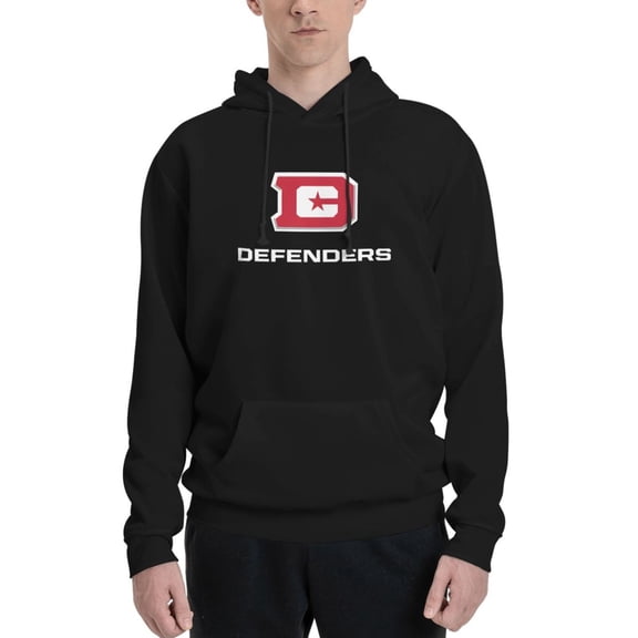 Dc Defenders Hoodie Fleece Casual Pullover Sweatshirt