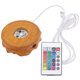 thumbnail image 3 of Light Crystal Display Base Stand Suitable For Cafe Shops And Living Rooms Measuring 8X8X2.5CM With Practical Decorative Lighting 1Pcs, 3 of 3