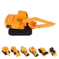 thumbnail image 3 of Juguete de Vehículo de Ingeniería Excavadora, 6 Unids/Set Escala 1:64 Aleación y PlásStico Ingeniería Coche Camión Juguete Mini Vehiculo Modelo Regalo para Niño, 3 of 7