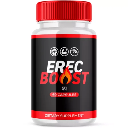 Erec Boost for Men Advanced Formula Supplement with Premium Ingredients 60 Capsules