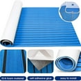 thumbnail image 4 of Foam Teak Decking EVA Marine Flooring Faux Boat Sheet Accessories Blue 450X2400mm, 4 of 7