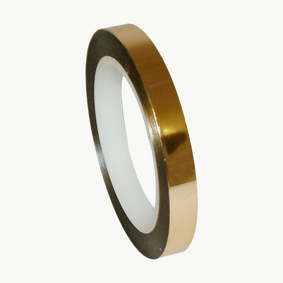 JVCC MPF-01 Metalized Polyester Film Tape: 1/2 in x 72 yds. (Gold)