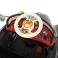 thumbnail image 6 of Ride On Toy Car, Battery Powered Classic Car Coupe With Remote Control and Sound by Rockin' Rollers – Toys for Boys and Girls, 3 Year Olds And Up (Black), 6 of 7